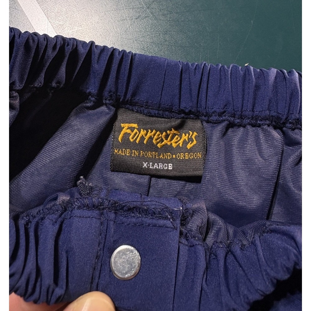 Vintage Forrester's Gore-Tex Pants Mens XL Blue Waterproof Windproof Outdoor USA - Picture 6 of 12